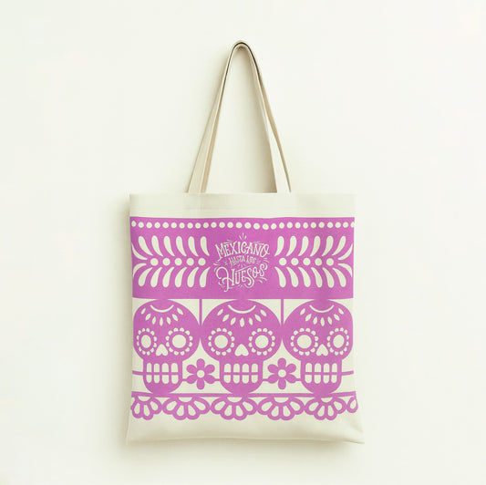 Mexicano Hasta Los Huesos Tote Bag