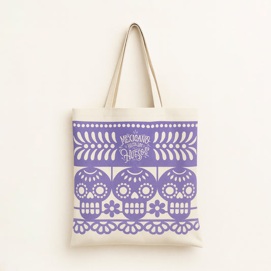 Mexicano Hasta Los Huesos Tote Bag
